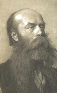 Bust of a Bearded Man in Three-Quarter Profile